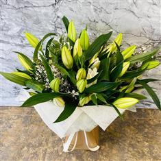 Just white lily&#39;s 
