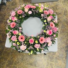Pink Shades Wreath 