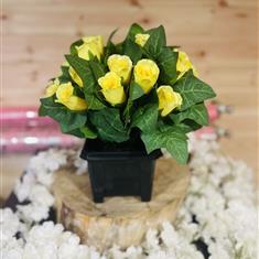 Artificial Yellow Rose