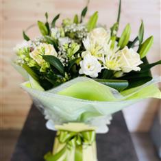 Classic White and Green 